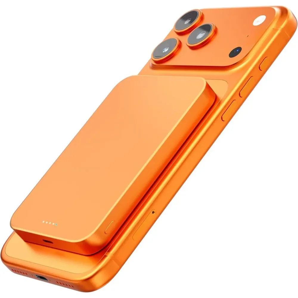 Magnetic Portable Charger, Ultra-slim Power Bank